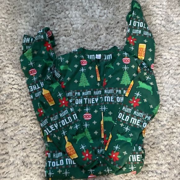 Rum themed Christmas Pajamas Large - Picture 2 of 11